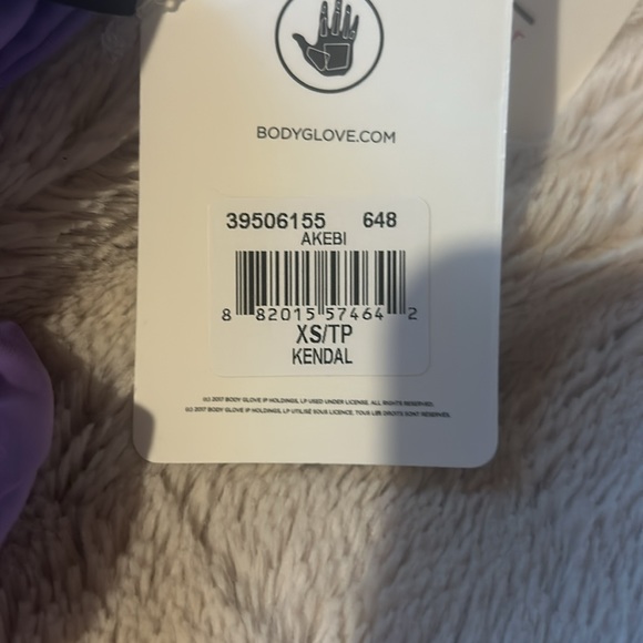 This perfect lilac purple swimsuit bottoms with a cut extra small with tags!!❤️ - Picture 3 of 3